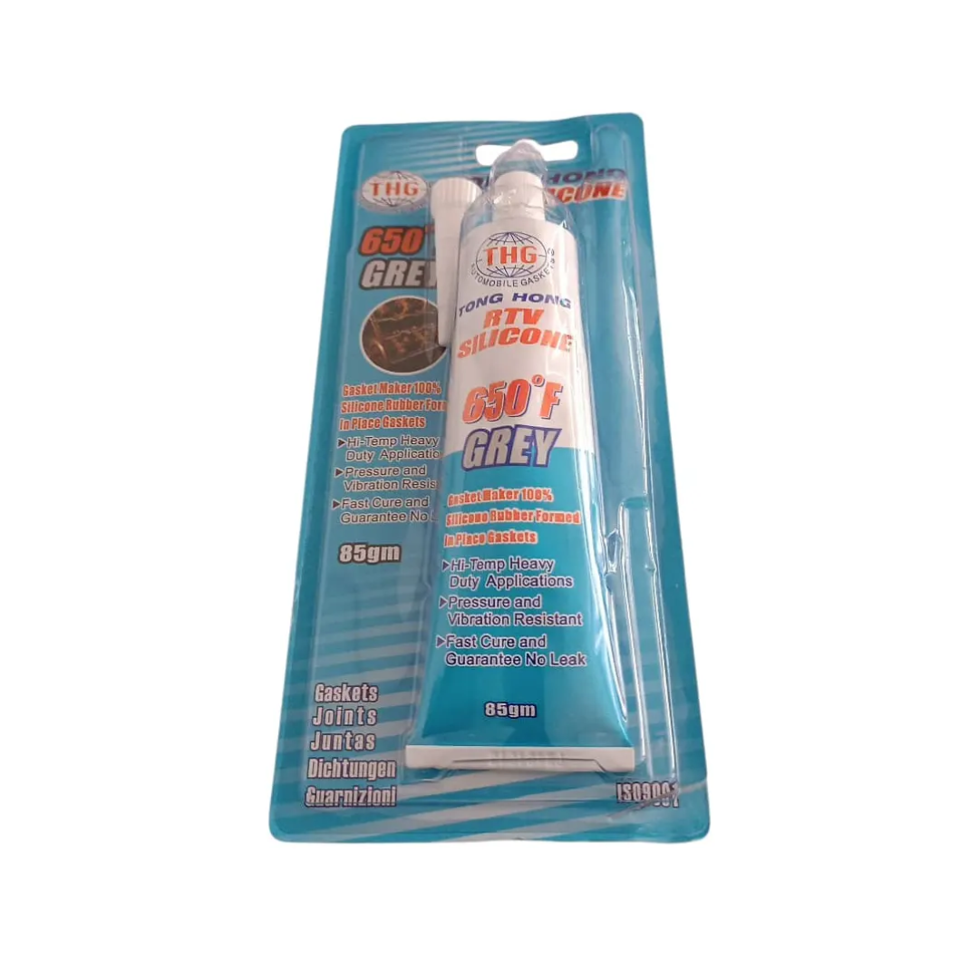 SILICONA GRIS ALTA TEMPERATURA 343° UNIVERSAL 85g