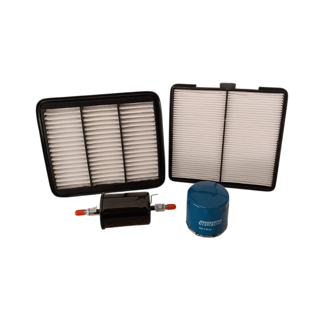 KIT FILTROS CHEVROLET SPARK 0.8 1.0 2004-2016