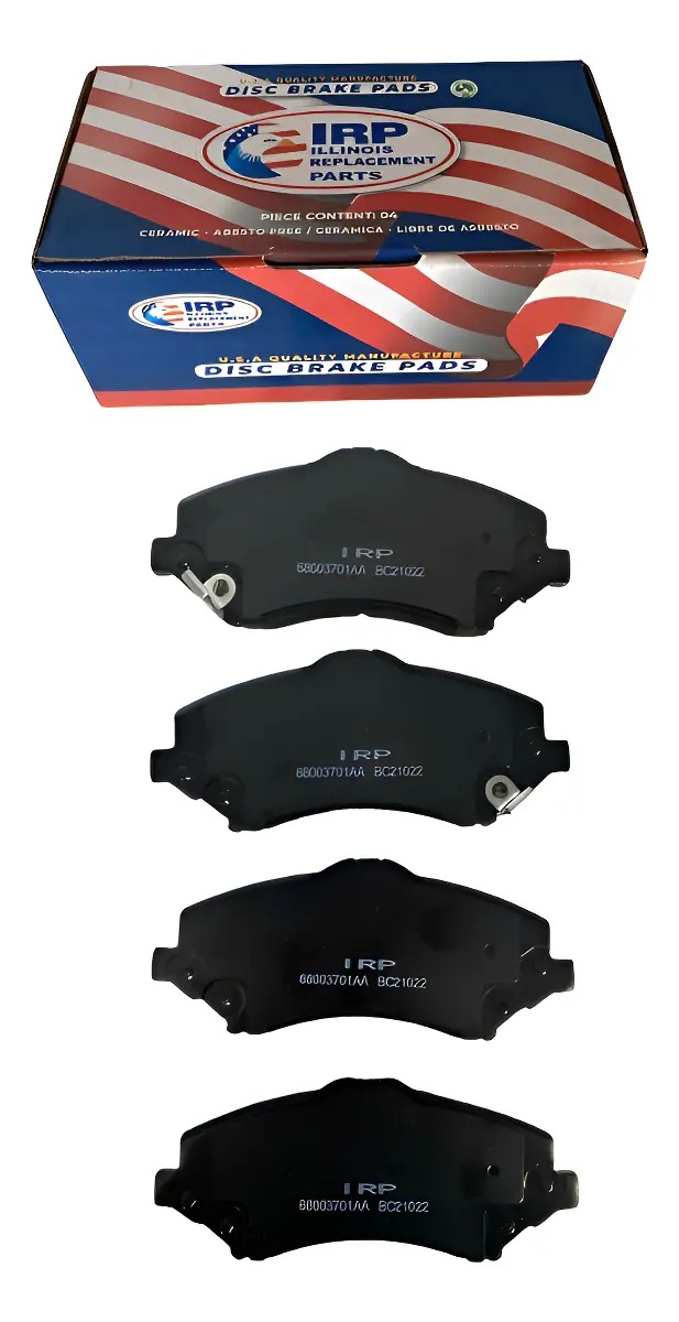 PASTILLAS DELANTERAS JEEP WRANGLER 2.8 JK 2007-2018