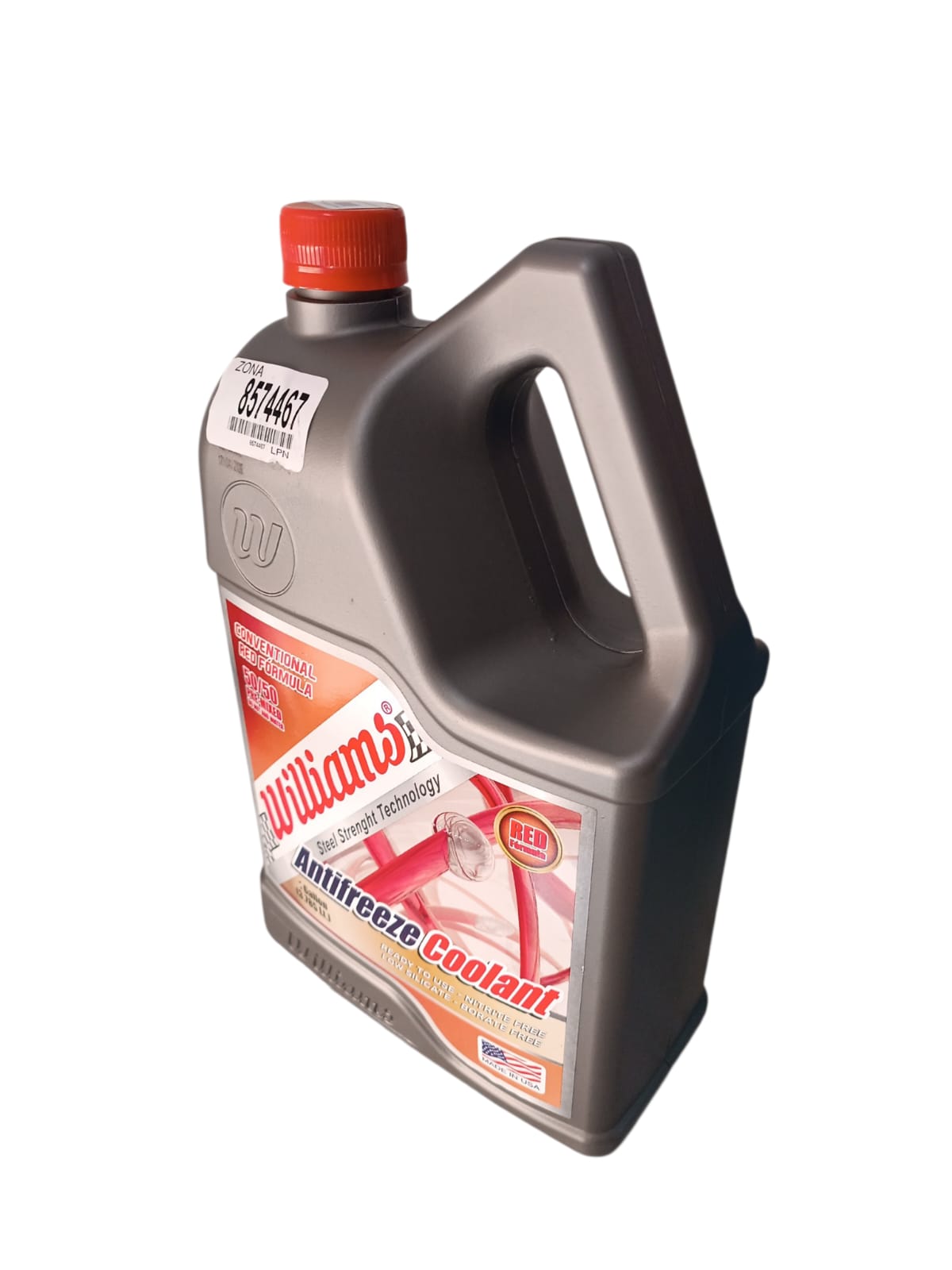 REFRIGERANTE ANTICONGELANTE ROJO 50/50 3.78L WILLIAMS